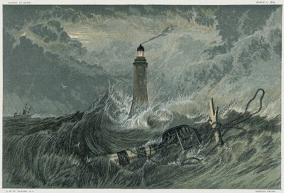 Tercer faro de Eddystone, siglo XIX de Unbekannt
