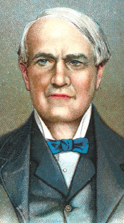 Thomas Alva Edison, inventor estadounidense, 1924 de Unbekannt
