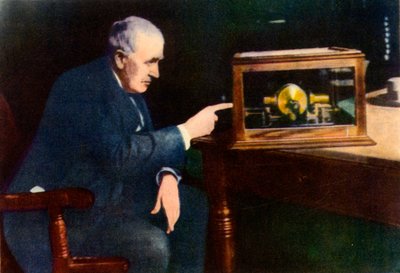 Thomas Alva Edison, años 1910 de Unbekannt