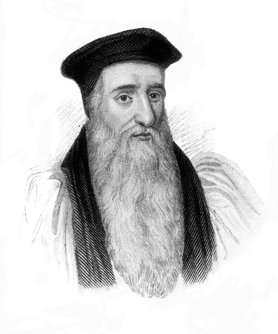 Thomas Cranmer, Arzobispo de Canterbury, c1850 de Unbekannt