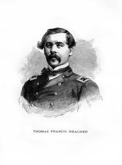 Thomas Francis Meagher, revolucionario irlandés, 1872 de Unbekannt