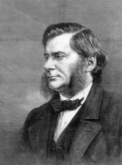Thomas Henry Huxley, biólogo británico, 1871 de Unbekannt