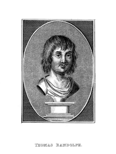 Thomas Randolph, poeta y dramaturgo inglés del siglo XVII, siglo XIX de Unbekannt