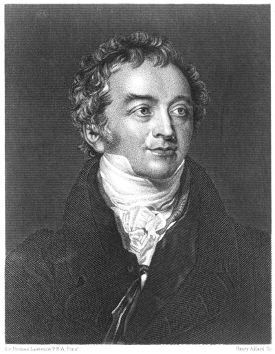 Thomas Young 1773-1829, físico y egiptólogo, siglo XIX de Unbekannt