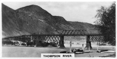 Río Thompson, Columbia Británica, Canadá, c1920s de Unbekannt