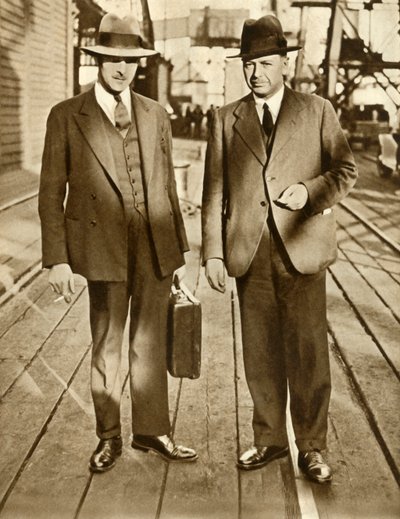 Thornton y MacDonald liberados después del Asunto Metro-Vickers, 1933, 1935 de Unbekannt