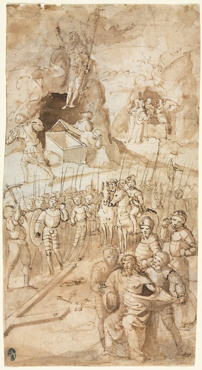 Tres escenas de la Pasión de Cristo, 1500s de Unbekannt