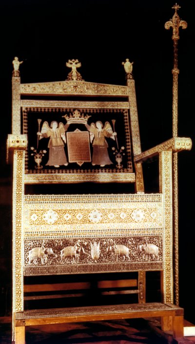 Trono del Zar Alexis Mikhailovich, 1659 de Unbekannt