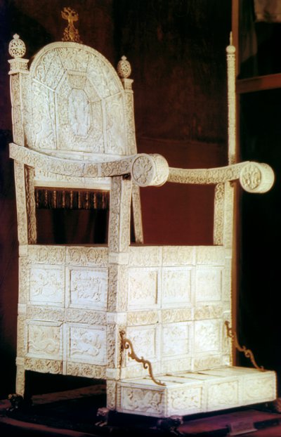 Trono del Zar Iván el Terrible, siglo XVI de Unbekannt