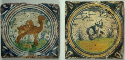 Azulejos decorados con imágenes de animales de Unbekannt