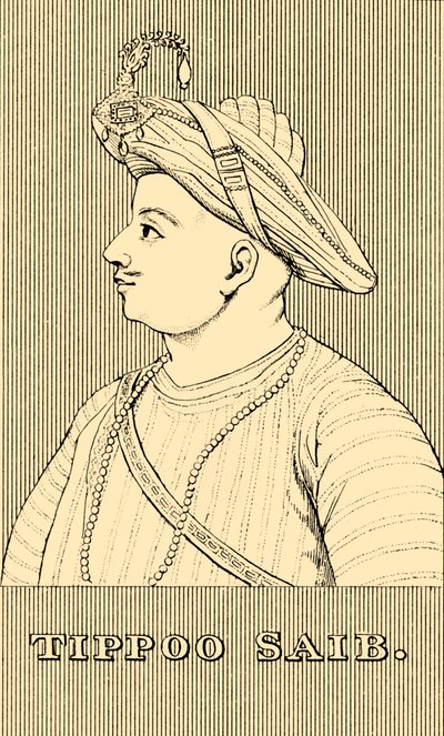 Tippoo Saib, 1750-1799 de Unbekannt
