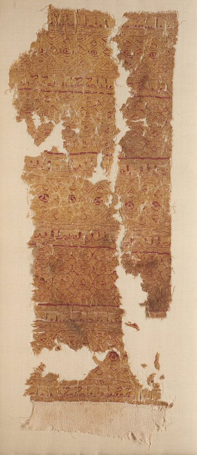 Tiraz con bandas de guilloché densas, 1100s de Unbekannt