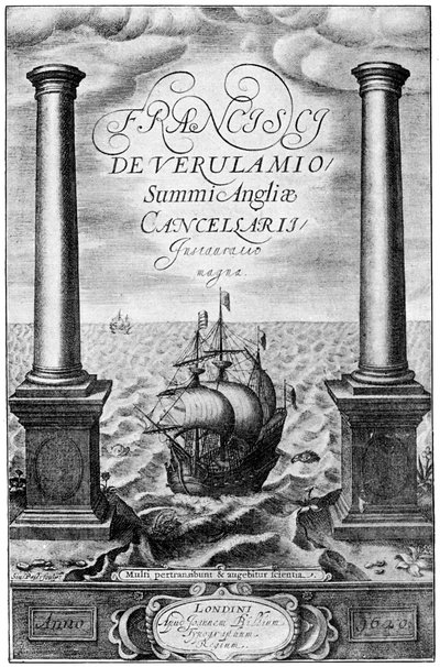 Página de título de Instauratio Magna de Francis Bacon, 1620 de Unbekannt