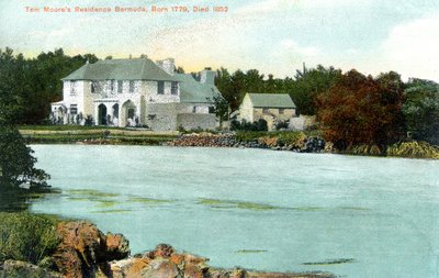 Residencia de Tom Moors, Bermudas, c1900s de Unbekannt