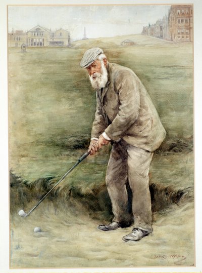 Tom Morris senior, golfista británico, retrato, c1910 de Unbekannt