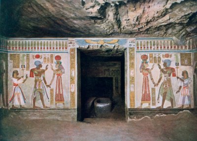 Tumba de Amun-her-khepeshef, hijo de Ramsés II, Tebas, Egipto, siglo XX de Unbekannt
