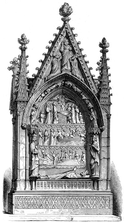 Tumba de Dagoberto I, rey merovingio, Basílica de Saint-Denis de Unbekannt