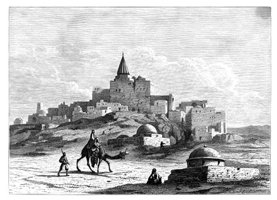 Tumba de Jonás, cerca de la mezquita, en el montículo artificial de Nabbi Yunis, Nínive, Asiria de Unbekannt