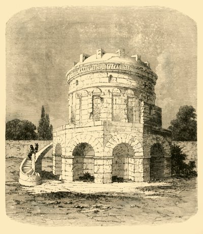 Tumba de Teodorico, Rávena, 1890 de Unbekannt