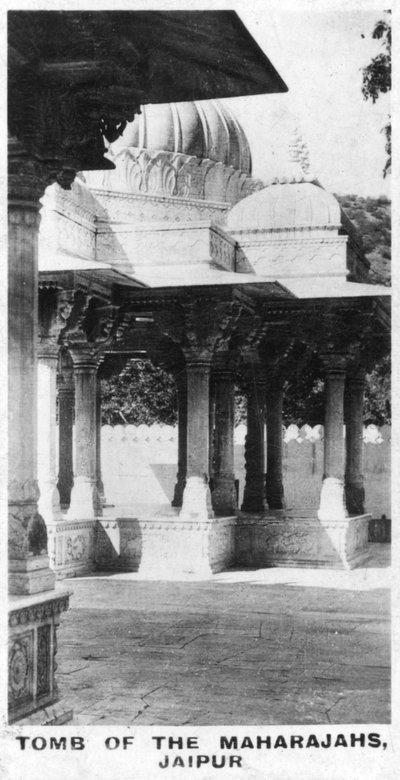 Tumba de los maharajás, Jaipur, Rajasthan, India, c1925 de Unbekannt