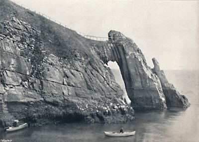 Torquay - El Arco Natural Puente de Londres, 1895 de Unbekannt