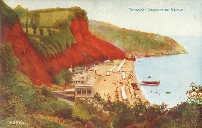Torquay, Playa Oddicombe, finales del siglo XIX-principios del siglo XX de Unbekannt