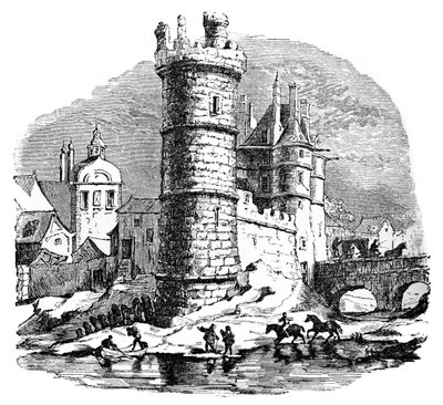 Torre de Nesle, París, siglo XVII, 1870 de Unbekannt