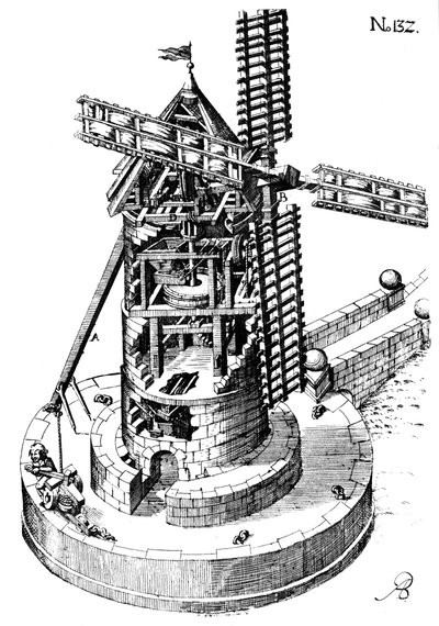 Molino de torre, 1620 de Unbekannt