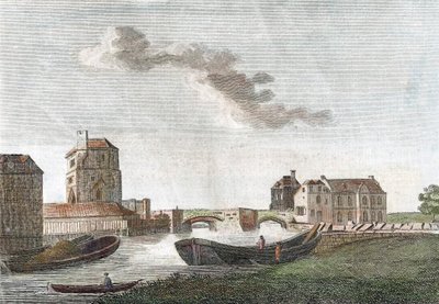 Torre del convento franciscano, Oxford, 1788 de Unbekannt