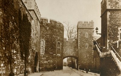 Torre de Londres... Torre Sangrienta... Torre de San Tomás y Torre de Wakefield, c. 1910 de Unbekannt