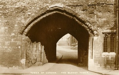 Torre de Londres. La Torre Sangrienta, c1910 de Unbekannt