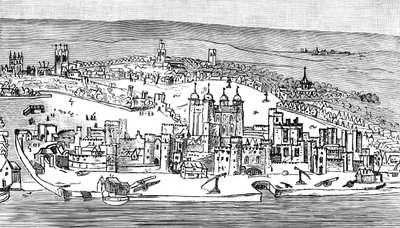 Torre de Londres, c. 1543, 1893 de Unbekannt