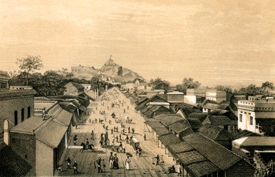 Ciudad y fortaleza de Trichinopoly, India, 1847 de Unbekannt