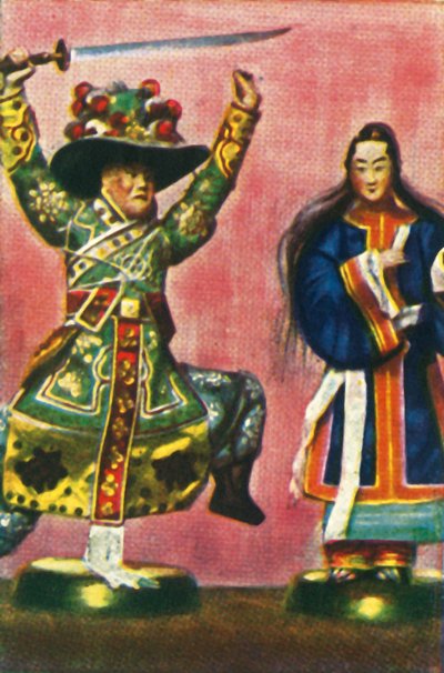 Teatro tradicional chino, c1928 de Unbekannt