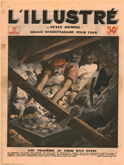 Tragedia en el fondo de un pozo, 1932 de Unbekannt