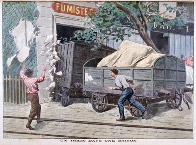 Accidente de tren, 1900 de Unbekannt