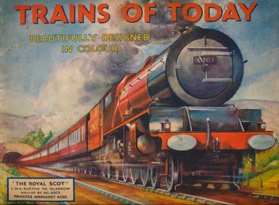 Trenes de Hoy: El Royal Scot, L.M.S. Euston a Glasgow, 1940 de Unbekannt