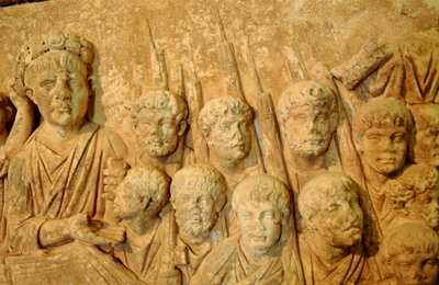 Relieve de Trajano, Romano, siglo I-II d.C. de Unbekannt