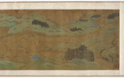 Tratado en el Puente Bian, dinastía Ming, siglos XVI-XVII de Unbekannt