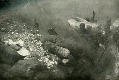 Guerra de trincheras en el Argonne, 1919 de Unbekannt