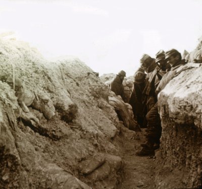Trincheras, Champagne, norte de Francia, c1914-c1918 de Unbekannt