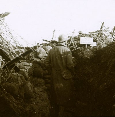 Trincheras, Cornille, Francia, c1914-c1918 de Unbekannt