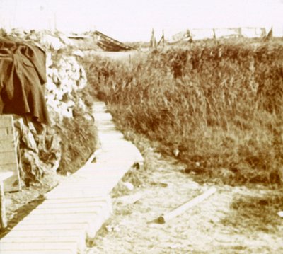 Trincheras, Ramskapelle, Bélgica, c1914-c1918 de Unbekannt