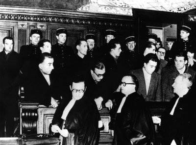 Juicio de los miembros franceses de la Gestapo, París, 1-12 de diciembre de 1944 de Unbekannt