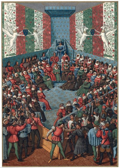 Juicio de Juan II, duque de Alençon de Unbekannt