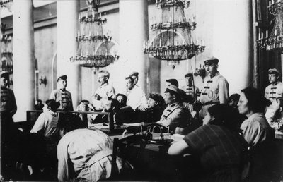 Juicio de los líderes del Partido Socialista-Revolucionario, Moscú, Rusia, agosto 1922 de Unbekannt