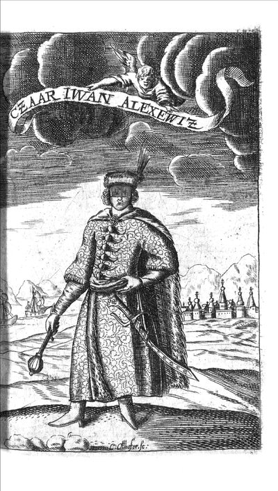Zar Iván V Alexéyevich de Georg Adam Schleissing Derer beyden Czaaren in Reussland Iwan und Peter Alexewiz de Unbekannt