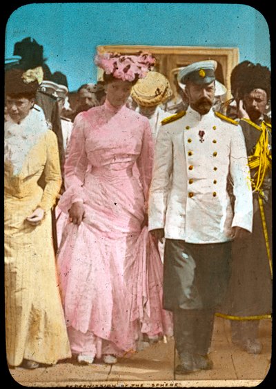 Zar Nicolás II de Rusia y Zarina Alexandra, c1894-c1917 de Unbekannt