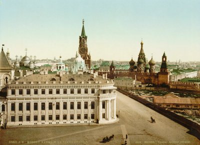 Plaza del Zar en el Kremlin de Moscú, Rusia, 1890s de Unbekannt