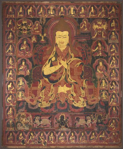 Tsong Khapa, Fundador de la Orden Geluk, c. 1440-1470 de Unbekannt